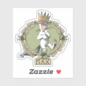 Where the Wild Things Are | Max-badge Sticker (Vel)