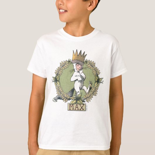 Where the Wild Things Are | Max Badge T-shirt (Voorkant)