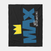 Where the Wild Things Are | Max en Kroon Fleece Deken (Voorkant)
