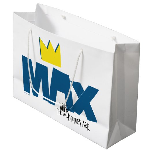 Where the Wild Things Are | Max en Kroon Groot Cadeauzakje (Voorkant Gekanteld)