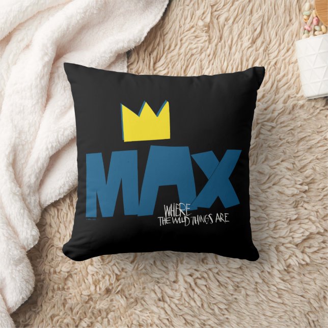 Where the Wild Things Are | Max en Kroon Kussen (Deken)