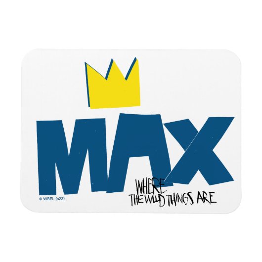 Where the Wild Things Are | Max en Kroon Magneet (Horizontaal)