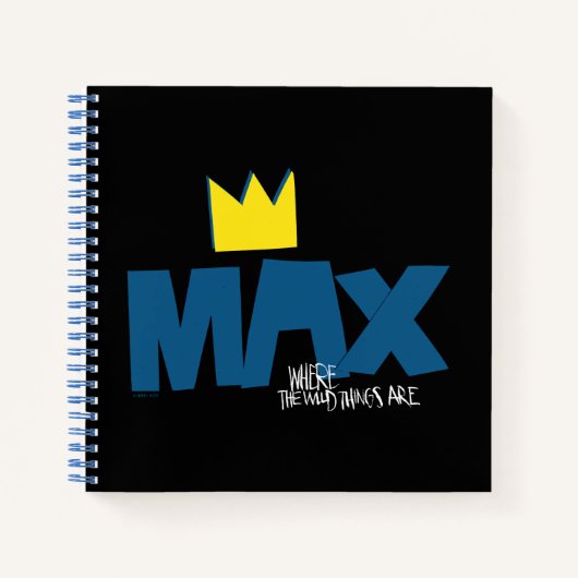 Where the Wild Things Are | Max en Kroon Notitieboek (Voorkant)