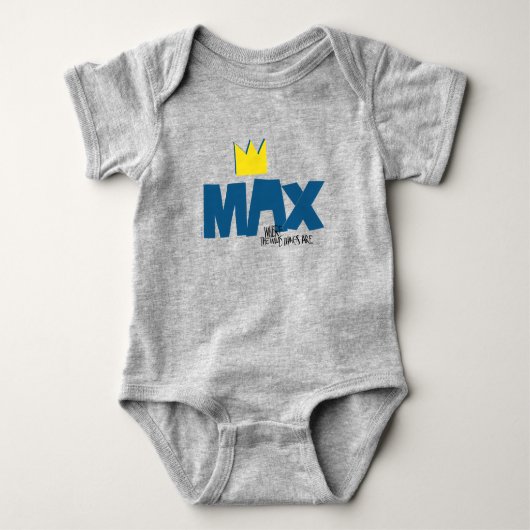 Where the Wild Things Are | Max en Kroon Romper (Voorkant)