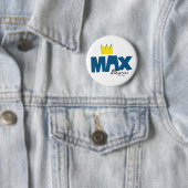 Where the Wild Things Are | Max en Kroon Ronde Button 5,7 Cm (In situ)