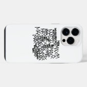 Where the Wild Things Are | Max Herhaald iPhone Hoesje (Achterkant horizontaal)