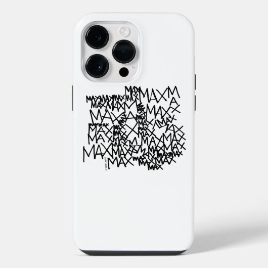 Where the Wild Things Are | Max Herhaald iPhone Hoesje (Achterkant)