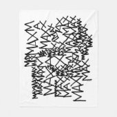 Where the Wild Things Are | Max herhaalt Fleece Deken (Voorkant)