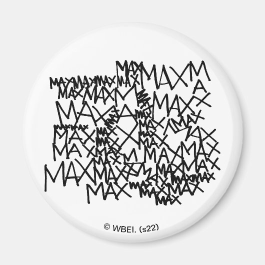 Where the Wild Things Are | Max herhaalt Magneet (Voorkant)