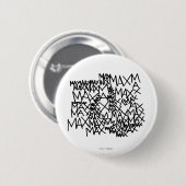 Where the Wild Things Are | Max herhaalt Ronde Button 5,7 Cm (Voorkant /achterkant)