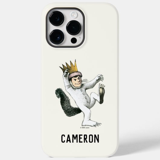 Where the Wild Things Are | Max | Voeg je naam toe Case-Mate iPhone Case (Achterkant)