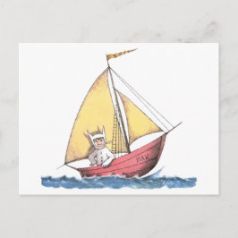 Where the Wild Things Are | Max zeilt Briefkaart