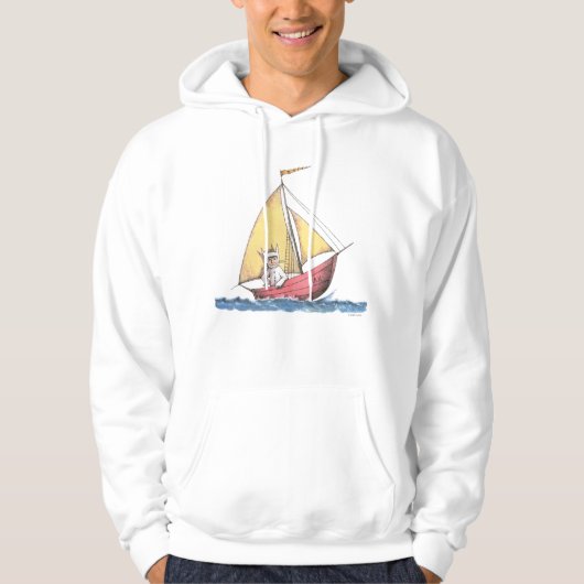 Where the Wild Things Are | Max zeilt Hoodie (Voorkant)