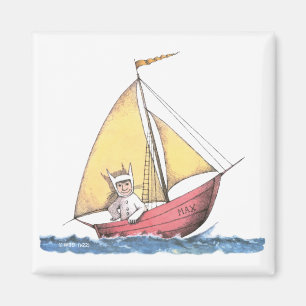Where the Wild Things Are   Max zeilt Magneet