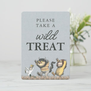 Where the Wild Things Are Neem een traktatie Kaart