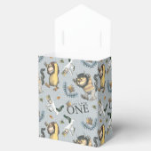 Where the Wild Things Are Pattern 1st Birthday Bedankdoosjes (Geopend)