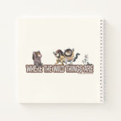 Where the Wild Things Are-personages op logo Notitieboek (Achterkant)