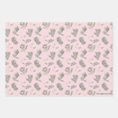 Where the Wild Things Are Pink Star Pattern Inpakpapier Vel (Voorkant)