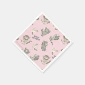 Where the Wild Things Are Pink Star Pattern Servet (Hoek)