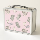 Where the Wild Things Are Roze Sterren Patroon (Achterkant)