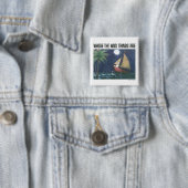 Where The Wild Things Are | Scène 2 Vierkante Button 5,1 Cm (In situ)