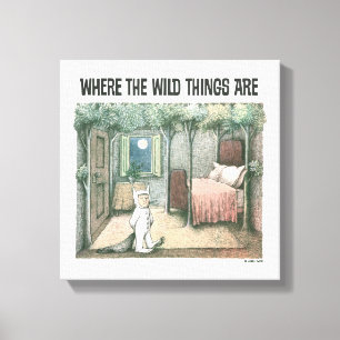 Where The Wild Things Are   Scène 3 Canvas Afdruk