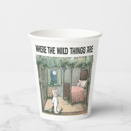 Where The Wild Things Are | Scène 3 Papieren Bekers (Voorkant)
