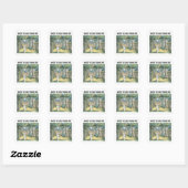 Where The Wild Things Are | Scène 4 Vierkante Sticker (Vel)