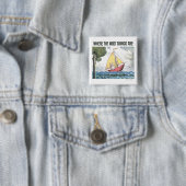 Where The Wild Things Are | Scène 5 Vierkante Button 5,1 Cm (In situ)