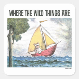 Where The Wild Things Are | Scène 5 Vierkante Sticker
