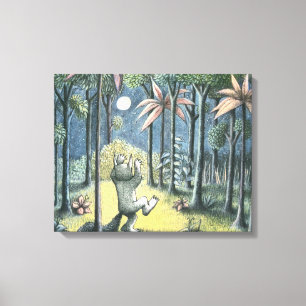 Where The Wild Things Are Scène 6 Canvas Afdruk