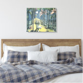 Where The Wild Things Are | Scène 6 Canvas Afdruk (Insitu (Slaapkamer))