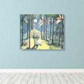 Where The Wild Things Are | Scène 6 Canvas Afdruk (Insitu (Houten vloer))