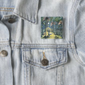 Where The Wild Things Are | Scène 6 Vierkante Button 5,1 Cm (In situ)