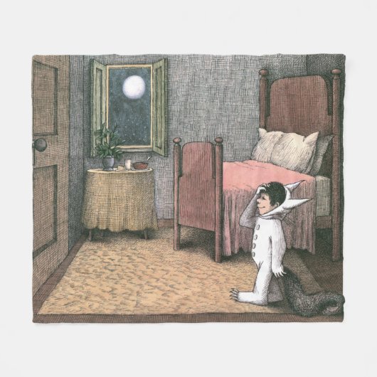Where The Wild Things Are | Scène 7 Fleece Deken (Voorkant (Horizontaal))