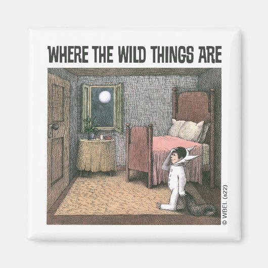 Where The Wild Things Are | Scène 7 Magneet (Voorkant)