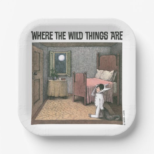Where The Wild Things Are | Scène 7 Papieren Bordje (Voorkant)
