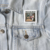 Where The Wild Things Are | Scène 7 Vierkante Button 5,1 Cm (In situ)