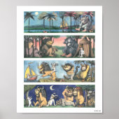 Where The Wild Things Are Scènes Poster (Voorkant)