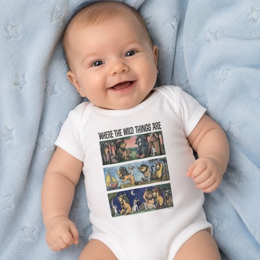 Where The Wild Things Are Scènes Romper