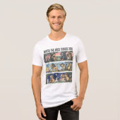Where The Wild Things Are Scenes Tri-Blend Shirt (Voorkant volledig)
