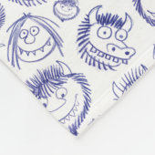 Where the Wild Things Are Schetspatroon Fleece Deken (Hoek)