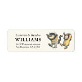 Where the Wild Things Are | Twee wilde dingen Etiket (Voorkant)