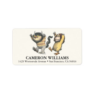 Where the Wild Things Are Twee wilde dingen Etiket