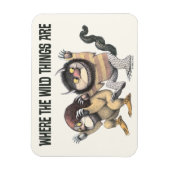Where the Wild Things Are | Twee wilde dingen Magneet (Verticaal)
