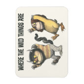 Where the Wild Things Are | Twee wilde dingen Magneet (Verticaal)