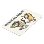 Where the Wild Things Are | Twee wilde dingen Magneet (Linkerzijde)