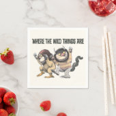 Where the Wild Things Are | Twee wilde dingen Servet (Insitu)