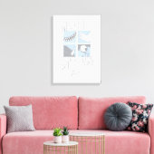 Where The Wild Things Are | Vierkant Grafisch ontw Canvas Afdruk (Insitu (Woonkamer))