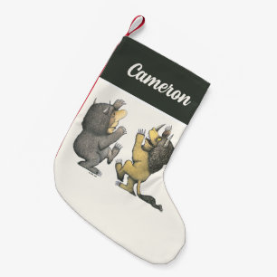Where the Wild Things Are   Voeg je naam toe Kleine Kerstsok